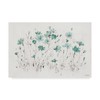 Trademark Fine Art Lisa Audit 'Wildflowers I Turquoise' Canvas Art, 30x47 WAP04176-C3047GG